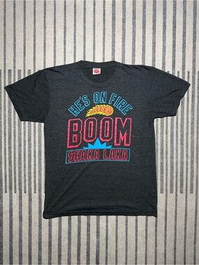 🔥 Vintage 1993 NBA Jam “He’s On Fire” Tee by HOMAGE 🔥 Single stitch